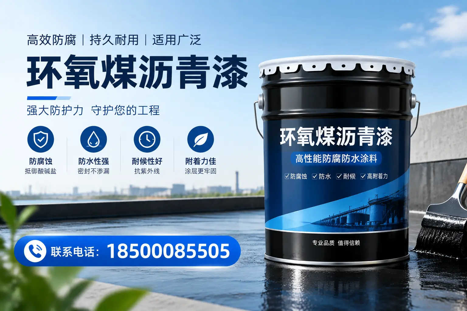 环氧煤沥青漆的施工方法详解，助力南通企业高效完成项目